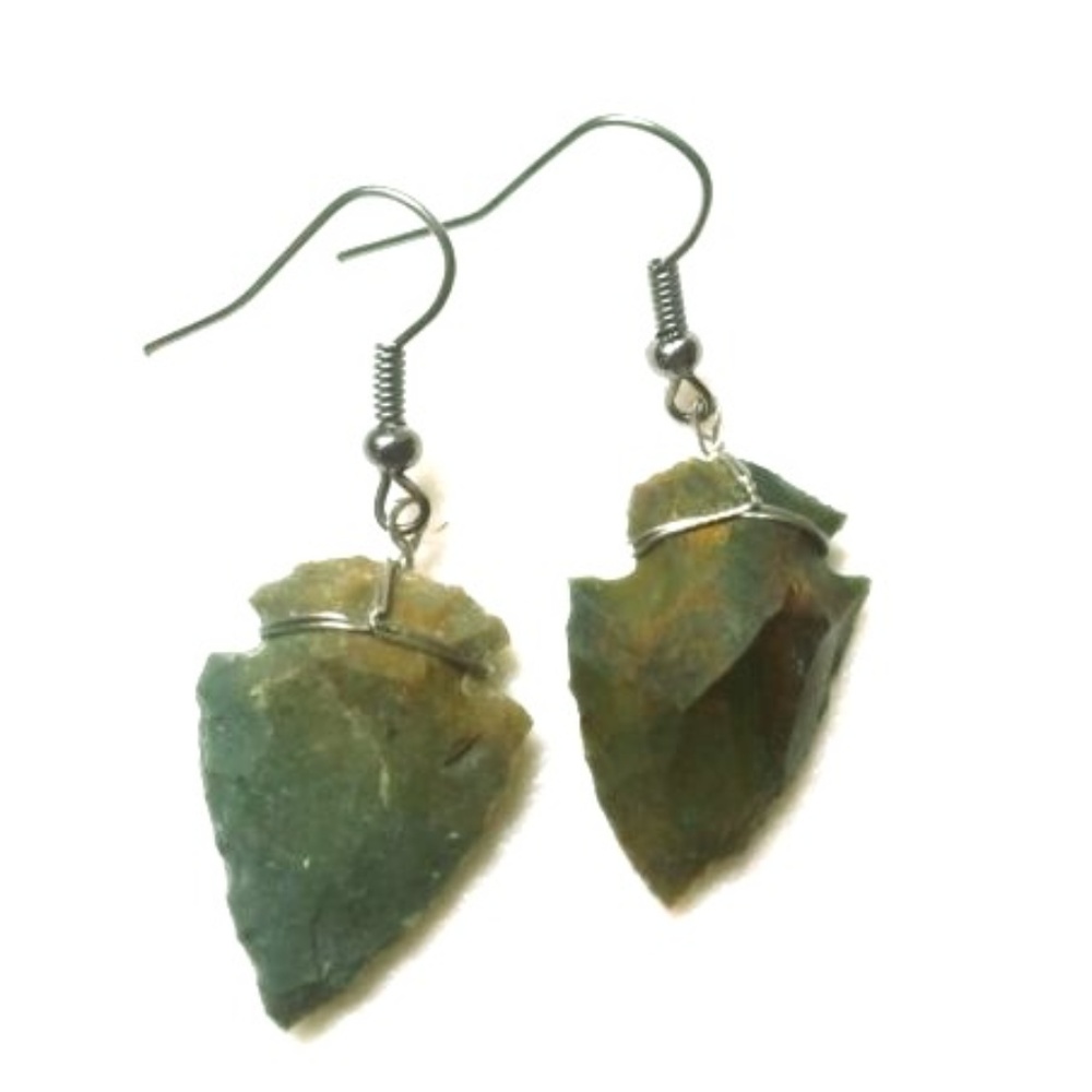 Handcrafted Authentic Colorado Arrowhead Earrings